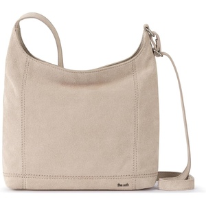 image:imageThe Sak De Young Leather Hobo Bag  Shoulder Purse with Zipper PocketSand Suede
