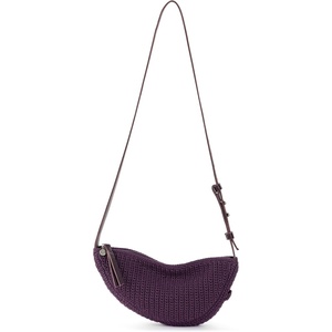 image:imageThe Sak Tess Sling  Womens Small Crossbody Bag with Zipper ClosureAubergine