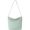 image:imageThe Sak De Young Leather Hobo Bag  Shoulder Purse with Zipper PocketAqua
