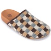 image:imageThe Sak Bolinas Clog  Womens Slip On Mule Shoes Cushioned ComfortAcorn Check