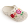 image:imageThe Sak Bolo Clogs  Womens Crochet Slip On Mule Shoes for EverydayFlower Ecru