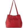 image:imageThe Sak Melrose Leather Satchel  Large Shoulder Bag with Zip Closure