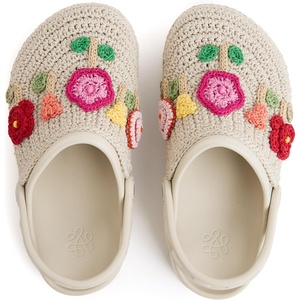 image:imageThe Sak Bolo Clogs  Womens Crochet Slip On Mule Shoes for EverydayFlower Ecru