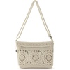 image:imageThe Sak Lumi Convertible Crossbody  Hand Crochet 3in1 Purse amp ClutchNatural Medallion