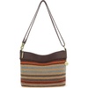 image:imageThe Sak Lumi Convertible Crossbody  Hand Crochet 3in1 Purse amp ClutchHarvest Stripe
