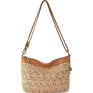 image:imageThe Sak Lumi Convertible Crossbody  Hand Crochet 3in1 Purse amp ClutchNatural Primrose Straw