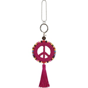 image:imageThe Sak Back to Bali Peace Dangle Decorative Keychain Pinkberry