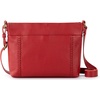 image:imageThe Sak Melrose Leather Crossbody Purse  Soft Zip Bag Adjustable Strap
