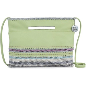 image:imageThe Sak Linden 3in1 Convertible Crossbody Bag in Leather Adjustable amp Removable Straps Key Lime Seminyak