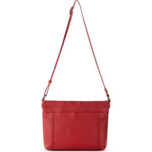 image:imageThe Sak Melrose Leather Crossbody Purse  Soft Zip Bag Adjustable Strap