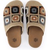image:imageThe Sak Bolinas Clog  Womens Slip On Mule Shoes Cushioned ComfortAcorn Patch