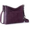 image:imageThe Sak Alameda Leather Crossbody Purse  Leather Womens Handbag for Everyday amp Travel  Cross Body Bag With ZipperAubergine Suede