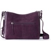 image:imageThe Sak Alameda Leather Crossbody Purse  Leather Womens Handbag for Everyday amp Travel  Cross Body Bag With ZipperAubergine Suede