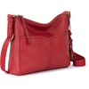 image:imageThe Sak Alameda Leather Crossbody Purse  Leather Womens Handbag for Everyday amp Travel  Cross Body Bag With ZipperScarlet