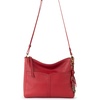 image:imageThe Sak Alameda Leather Crossbody Purse  Leather Womens Handbag for Everyday amp Travel  Cross Body Bag With ZipperScarlet