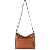 image:imageThe Sak Alameda Leather Crossbody Purse  Leather Womens Handbag for Everyday amp Travel  Cross Body Bag With ZipperTobacco Snake Block