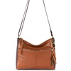 image:imageThe Sak Alameda Leather Crossbody Purse  Leather Womens Handbag for Everyday amp Travel  Cross Body Bag With ZipperTobacco Snake Block