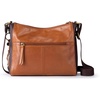 image:imageThe Sak Alameda Leather Crossbody Purse  Leather Womens Handbag for Everyday amp Travel  Cross Body Bag With ZipperTobacco Snake Block