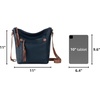 image:imageThe Sak Ashland Leather Crossbody Purse  Zipper Closure amp Adjustable Strap