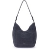 image:imageThe Sak Sequoia Leather Hobo Bag  Large Slouchy Shoulder Purse Zip PocketStorm Grey Suede