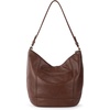 image:imageThe Sak Sequoia Leather Hobo Bag  Large Slouchy Shoulder Purse Zip PocketWhiskey