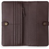 image:imageThe Sak Mira Large Leather Wallet  Womens Wallet Snap ClosureMahogany