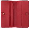 image:imageThe Sak Mira Large Leather Wallet  Womens Wallet Snap ClosureScarlet