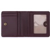 image:imageThe Sak Mira Small Leather Wallet  Womens Wallet Snap ClosureBlack Cherry Suede