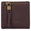 image:imageThe Sak Mira Small Leather Wallet  Womens Wallet Snap ClosureMahogany