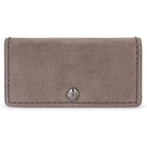 image:imageThe Sak Mira Large Leather Wallet  Womens Wallet Snap ClosureMushroom Suede