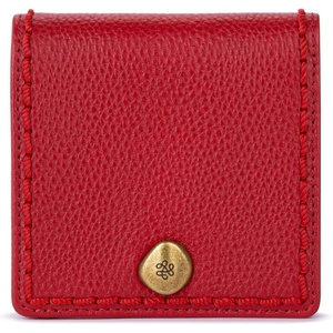 image:imageThe Sak Mira Small Leather Wallet  Womens Wallet Snap ClosureScarlet